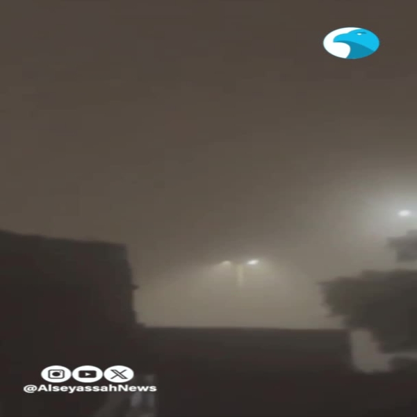 عاصفة-ترابية-قوية-تضرب-الكويت