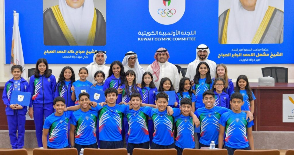 'الأولمبية'-احتفت-بمنتخب-الجمباز