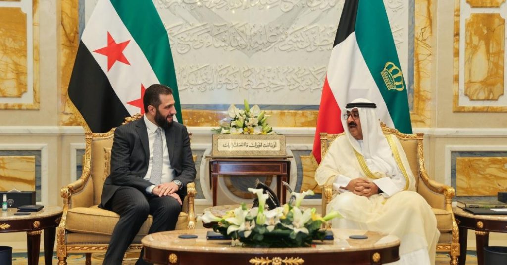 سمو-الأمير-والرئيس-الشرع-يترأسان-جلسة-المباحثات-الرسمية-بين-البلدين