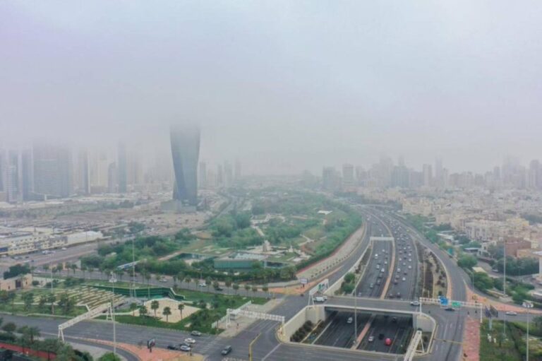 'الأرصاد':-طقس-حار-ومغبر-نهاراً-مع-تراجع-تدريجي-للغبار-ليلاً.-و'العظمى':-46