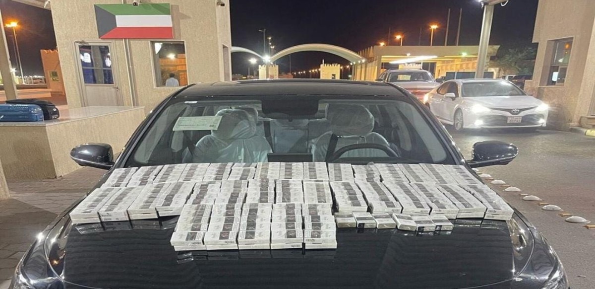 'الجمارك'-تحبط-تهريب-35-'كرز'-سجائر-عبر-منفذ-السالمي