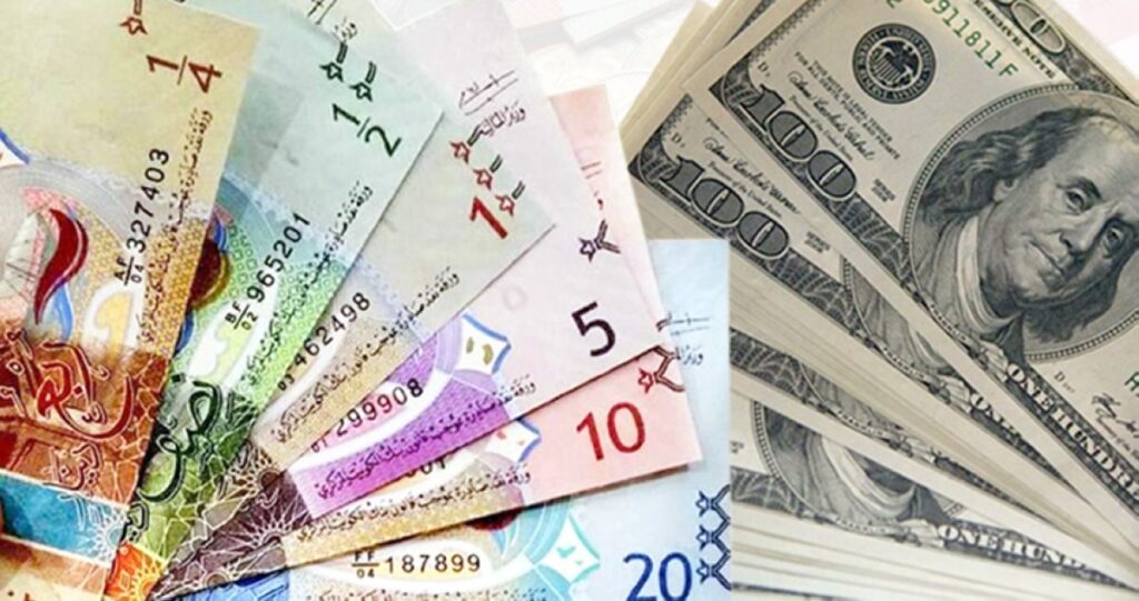 استقرار-الدولار-واليورو-أمام-الدينار-وتراجع-طفيف-للإسترليني