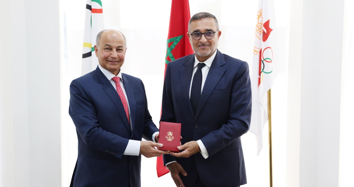 المسلم-يزور-الأولمبية-المغربية