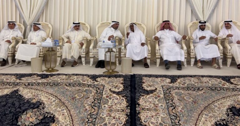 اليحيا-قدّم-واجب-العزاء-لأسرة-الشهيد-القطري