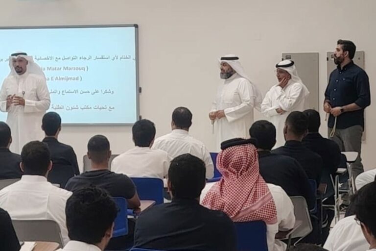 إرشادات-أكاديمية-وسلوكية-في-لقاء-تنويري-للمستجدين-بمعهد-'الطاقة'