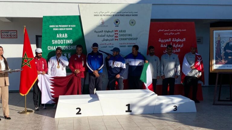 منتخب-الكويت-للرماية-يحرز-ميدالية-ذهبية-في-منافسات-البطولة-العربية