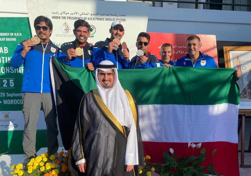 منتخب-الكويت-للرماية-يحصد-5-ميداليات-جديدة-في-البطولة-العربية-بالمغرب
