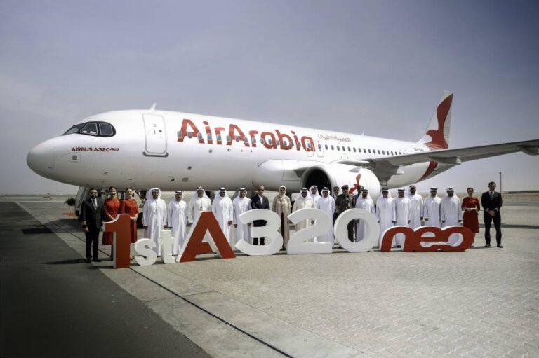 «العربية-للطيران»-تتسلم-أول-طائرة-إيرباص-a320neo