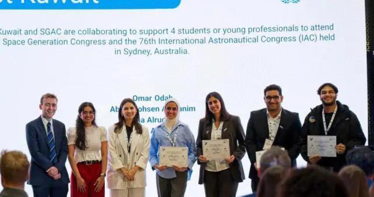 طلبة-'الهندسة-والبترول'-يعرضون-مشروعهم-“k-satr”-في-مؤتمر-الملاحة-الفضائية