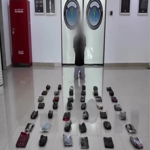 ضبط-50-كيلوغراماً-من-الحشيش-بحوزة-مقيم-بصورة-غير-قانونية