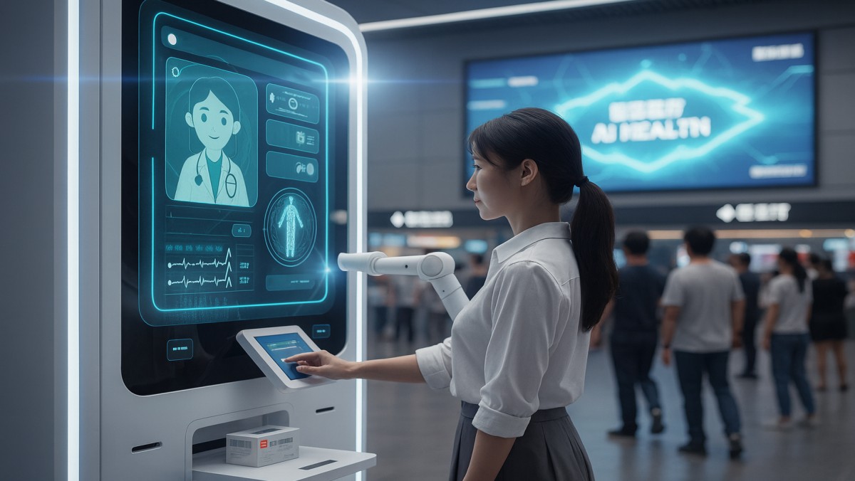 أكشاك-ذكية-تفحص-المرضى-وتصرف-الأدوية