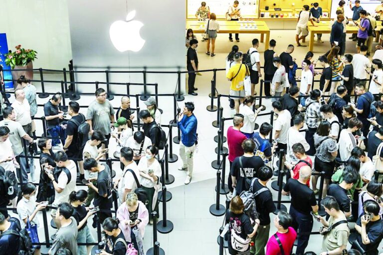 آيفون-يستحوذ-على-25%-من-مبيعات-الهواتف-الجديدة-في-الصين