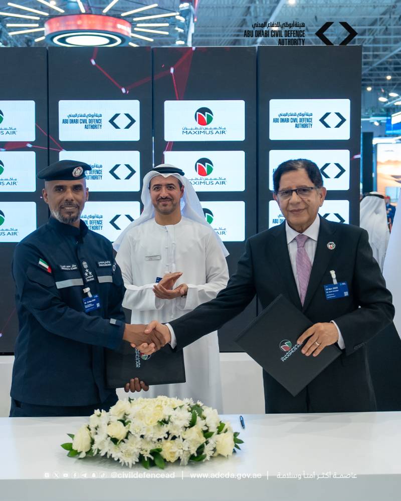 شراكة-بين-«ماكسِمُس-للطيران»-و«أبوظبي-للدفاع-المدني»