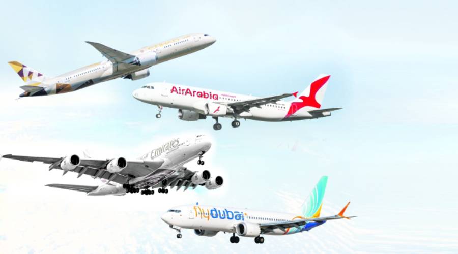 الإمارات-الأولى-أوسطياً-في-السعة-خلال-ديسمبر-بـ-8.3-مليون-مقعد