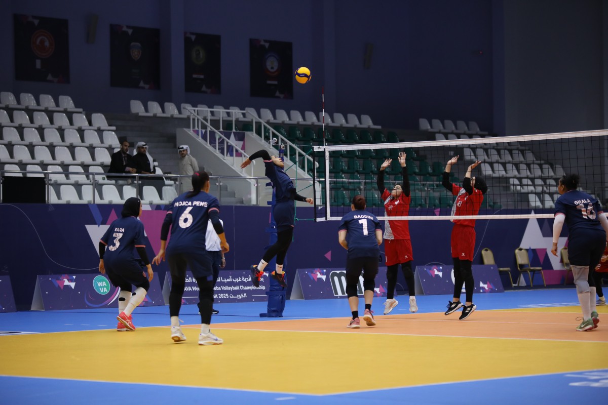 'الفتاة-الكويتي'-يهزم-'العلا-السعودي'-في-بطولة-غرب-آسيا-لسيدات-الطائرة