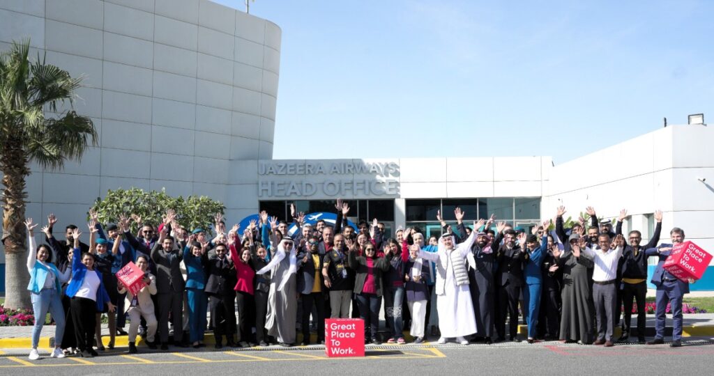 'طيران الجزيرة' تحصد جائزة 'أفضل مكان عمل' على مستوى خمسة أسواق 8 'طيران-الجزيرة'-تحصد-جائزة-'أفضل-مكان-عمل'-على-مستوى-خمسة-أسواق