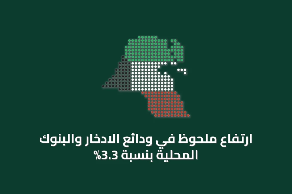 ارتفاع ملحوظ في ودائع الادخار والبنوك المحلية بنسبة 3.3% 1 ارتفاع ملحوظ في ودائع الادخار والبنوك المحلية بنسبة 3.3%