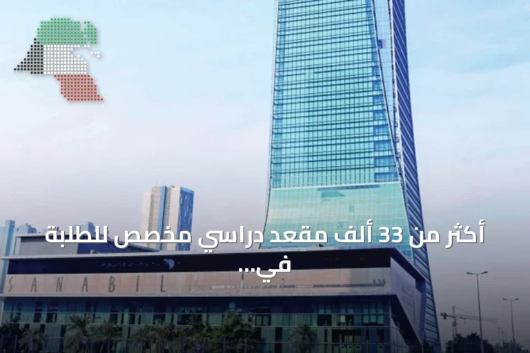 أكثر من 33 ألف مقعد دراسي مخصص للطلبة في البعثات والجامعات والتطبيقي للكويت 2026‑2027