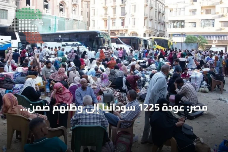 مصر: عودة 1225 سودانيًا إلى وطنهم ضمن مبادرة العودة الطوعية