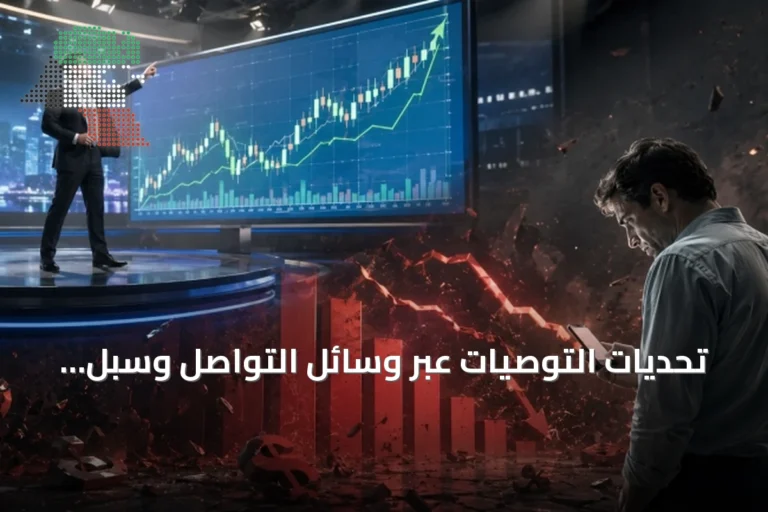 تحديات التوصيات عبر وسائل التواصل وسبل معالجتها بالتوعية والشفافية