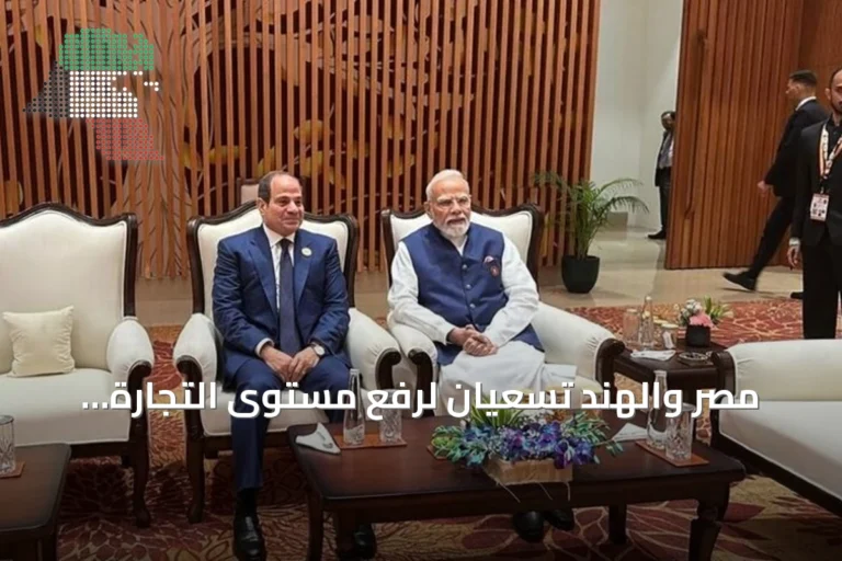 مصر والهند تسعيان لرفع مستوى التجارة بينهما إلى 12 مليار دولار