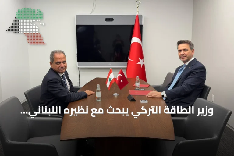 وزير الطاقة التركي يبحث مع نظيره اللبناني سبل التعاون في قطاع الطاقة