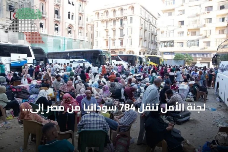لجنة الأمل تنقل 784 سودانياً من مصر إلى السودان في رحلة عودة طوعية