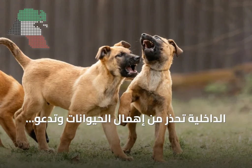 الداخلية تحذر من إهمال الحيوانات وتدعو للاتصال بالطوارئ