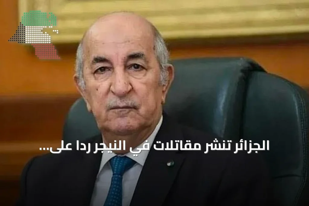 الجزائر تنشر مقاتلات في النيجر رداً على محاولة انقلاب