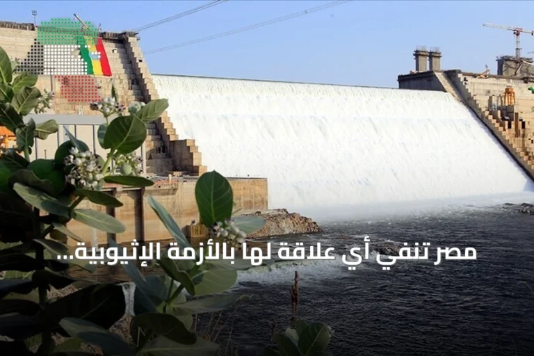 مصر تنفي أي علاقة لها بالأزمة الإثيوبية وتصفها بأنها داخلية