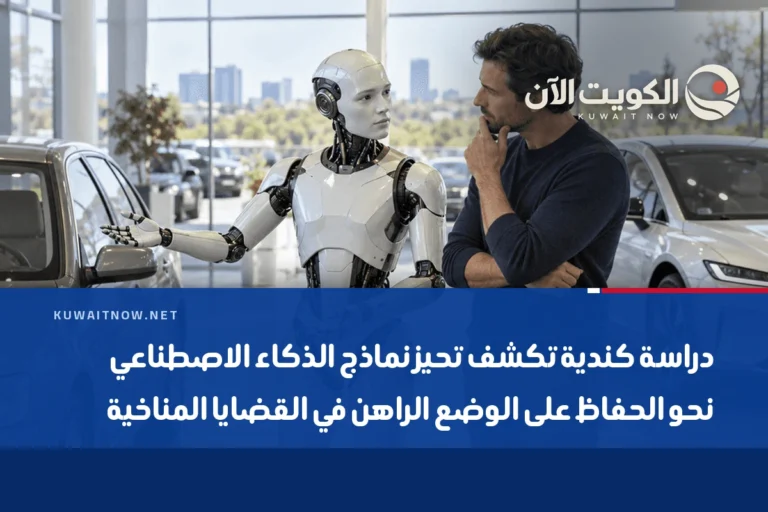 دراسة كندية تكشف تحيز نماذج الذكاء الاصطناعي نحو الحفاظ على الوضع الراهن في القضايا المناخية