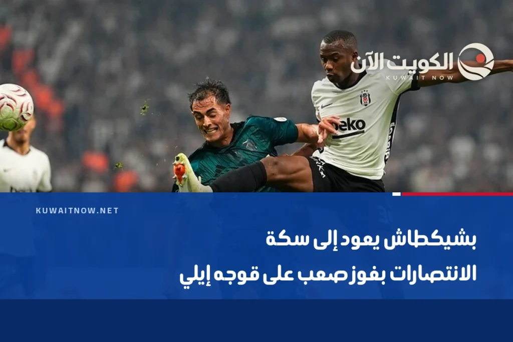 بشيكطاش يعود إلى سكة الانتصارات بفوز صعب على قوجه إيلي