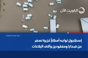 إسطنبول تواجه أمطاراً غزيرة تسفر عن ضحايا ومفقودين وآلاف البلاغات