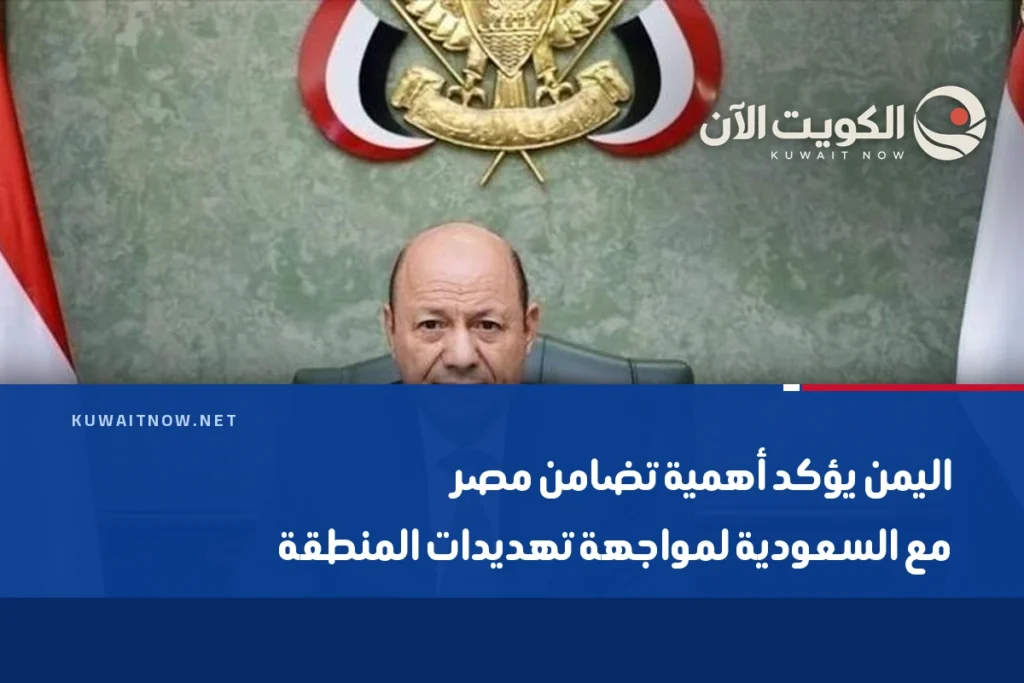 اليمن يؤكد أهمية تضامن مصر مع السعودية لمواجهة تهديدات المنطقة