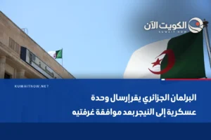 البرلمان الجزائري يقر إرسال وحدة عسكرية إلى النيجر بعد موافقة غرفتيه